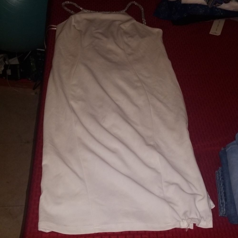 White dress for